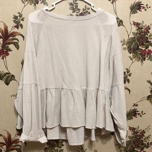 BNWT Free People blouse Small